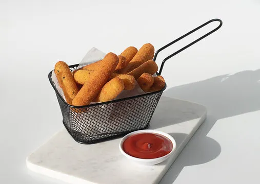 أصابع جبنة موتزاريلا