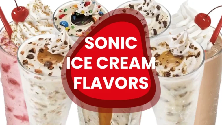 Best Sonic Ice Cream Flavors